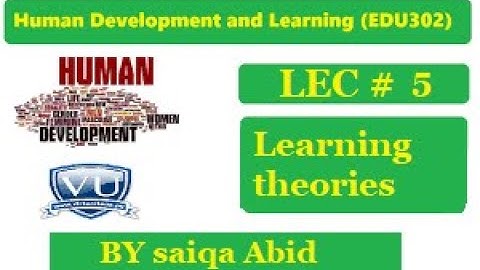 Human development & learning(edu302) lec# 5 || (URDU) || with easy steps