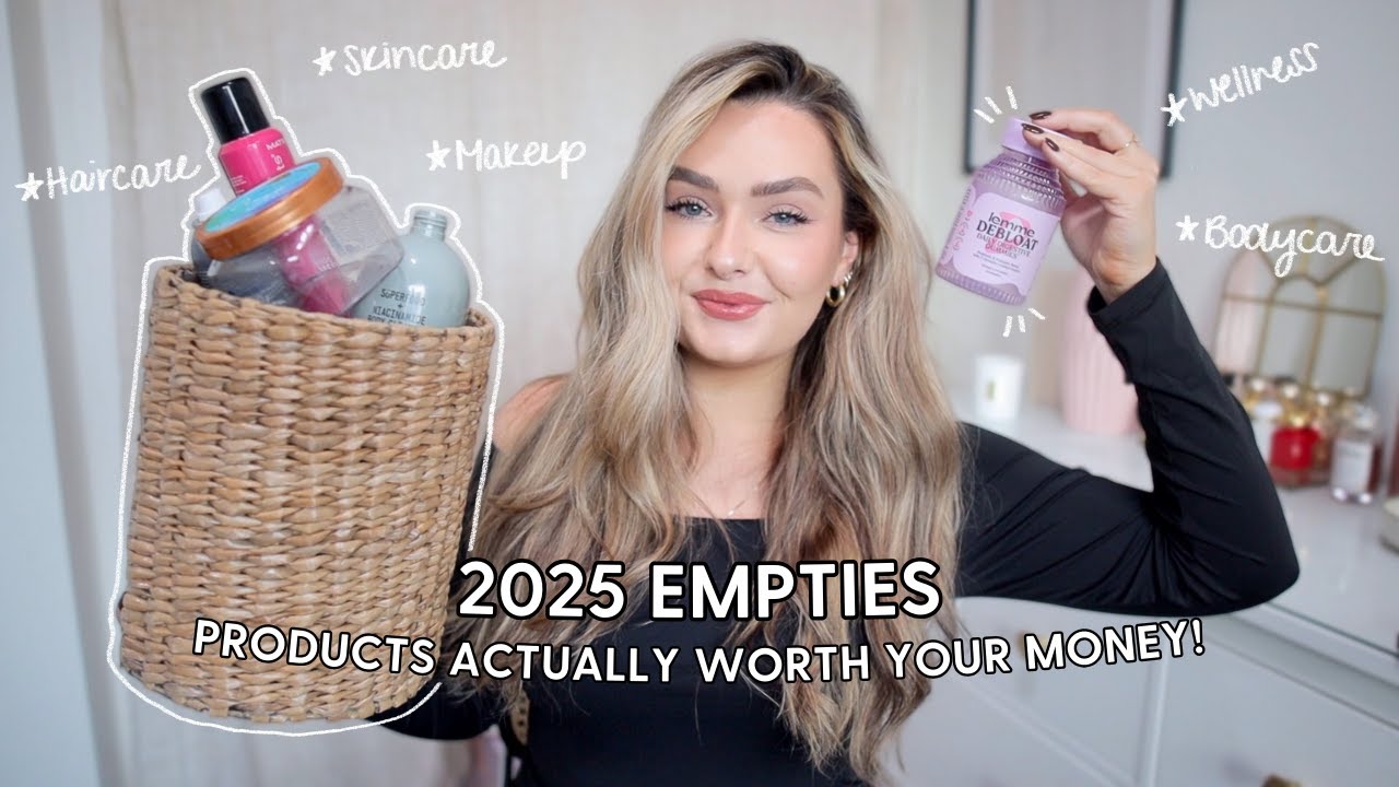 2025 Empties: Skincare, Haircare, Makeup & More!