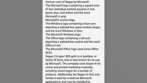 Segoe