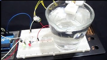 Sensor de nível de líquidos com Arduino