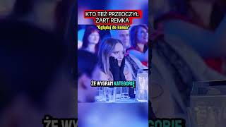 Żart Remka na gali Złote Antosie