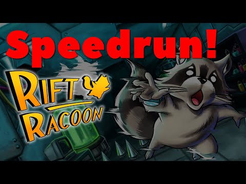 Desenvolvedor faz Speedrun do Próprio Jogo - Rift Racoon NORMAL em 30:32