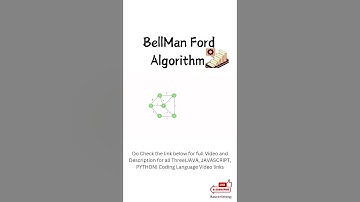 🚀 Master the Bellman-Ford Algorithm in just a few minutes! #bellmanfordalgorithm  #youtubeshorts