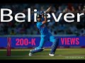 KL RAHUL BELIEVER VERSION SONG