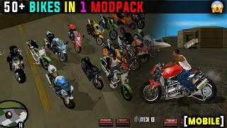 How to Install 50+ Bikes MOD in GTA San Andreas Mobile