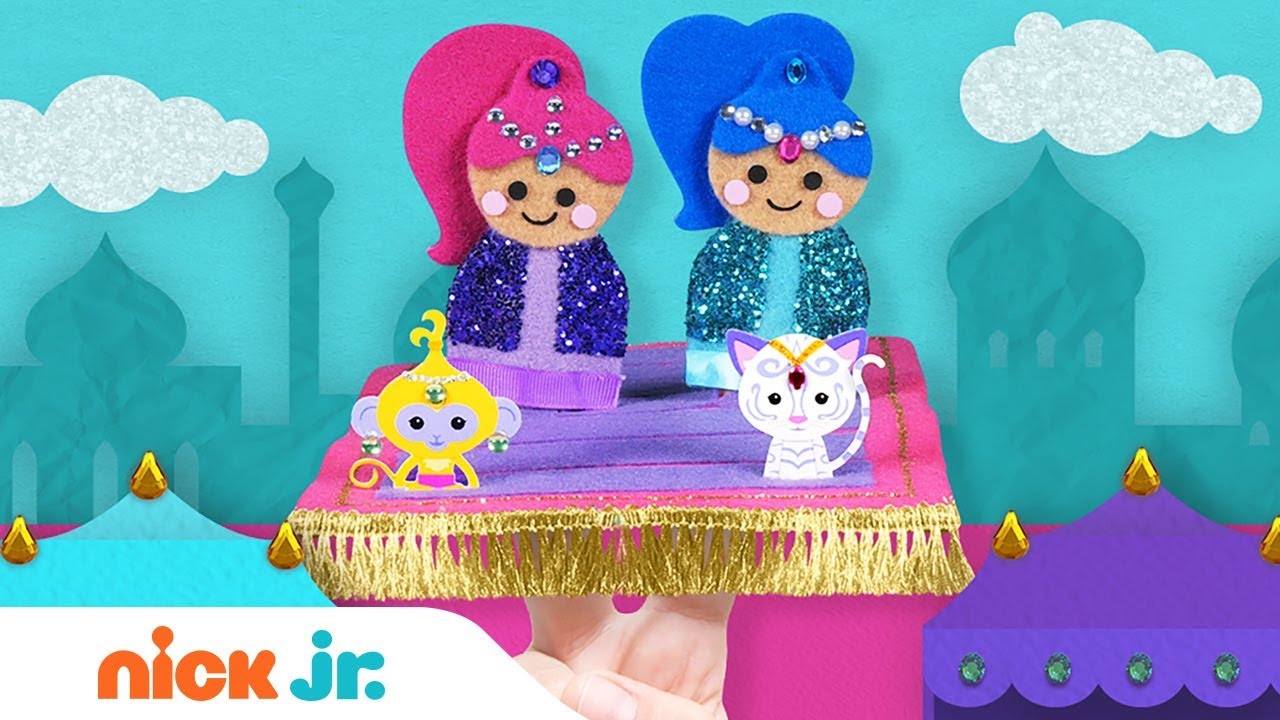 ⁣Shimmer and Shine ✨ ‘Let’s Go’ Sing-Along w/ the Pinkie Pals Crafts | Nick Jr.