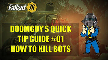 Fallout 76 Quick Tips #01 (2024) - How to Kill Robots