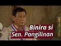President Duterte, binira si Senator Pangilinan | SONA