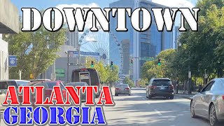 Atlanta  Georgia  4K Downtown Drive