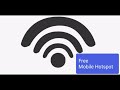 Free Wifi Mobile Hotspot- Works with note 9 and other samsung smartphones