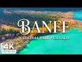 Banff National Park 4K • Serene Nature Relaxation with Peaceful Healing Music • 4K Ultra Video UHD