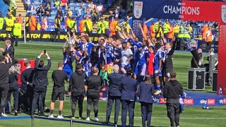 Leicester Championship 202324 Trophy Celebration