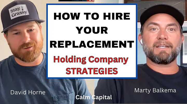 How to Hire Your Replacement - Working Above the B...