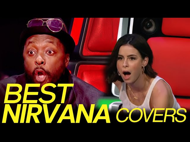 BEST NIRVANA COVERS ON THE VOICE | TOP 5 AUDITIONS class=
