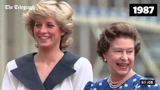 The Queen Elizabeth's 90 years in 90 seconds