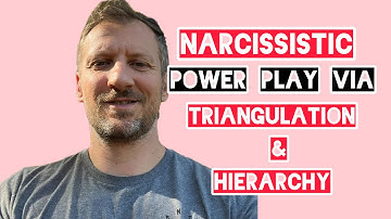 How narcissists control via power play of divide and conquer, hierarchy and triangulation