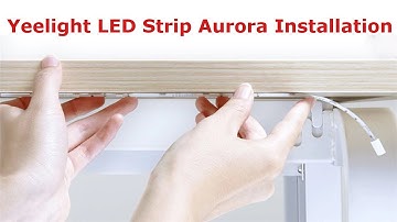 Yeelight LED Strip Aurora (installation)