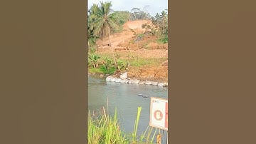 Proyek pembangunan akses jalan material // BENDUNGAN BENER