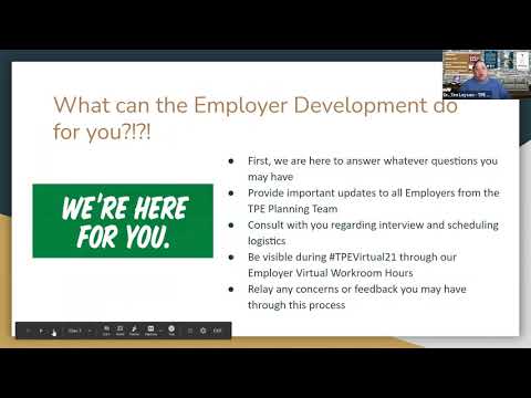 TPE 2021 Employer Orientation