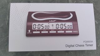 Часовой #обзор на Digital Chess Timer PQ9903A. Шахматы. #chess24 #timer #часы screenshot 5