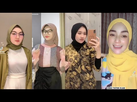 VIDEO TIKTOK CEWEK HIJAB CANTIK IDAMAN‼️