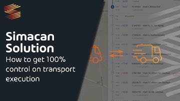 Simacan solution: How to get 100 pct control on transport execution