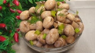 Самый Удачный Маринад для Шампиньонов!Быстро Вкусно и Дешевле,Чем в Магазине!