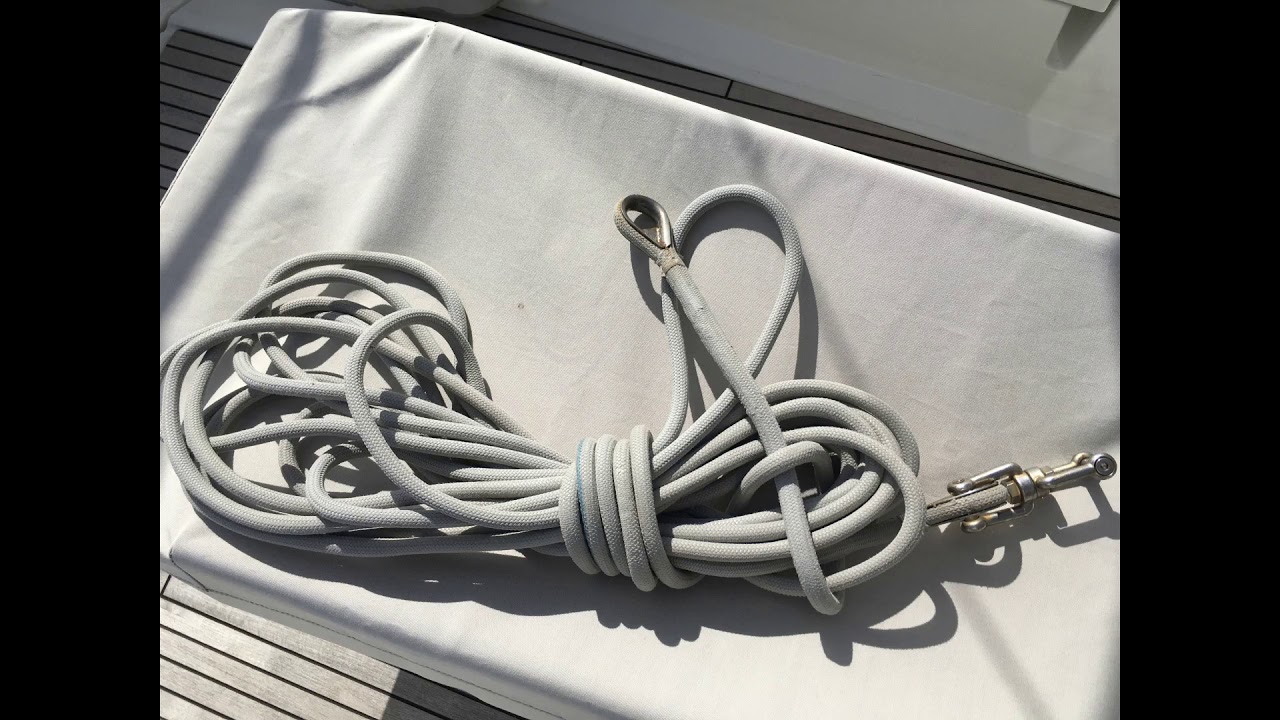 ⁣MONTAJE DE ESTAY DE TRINQUETA VOLANTE. Con estay textil