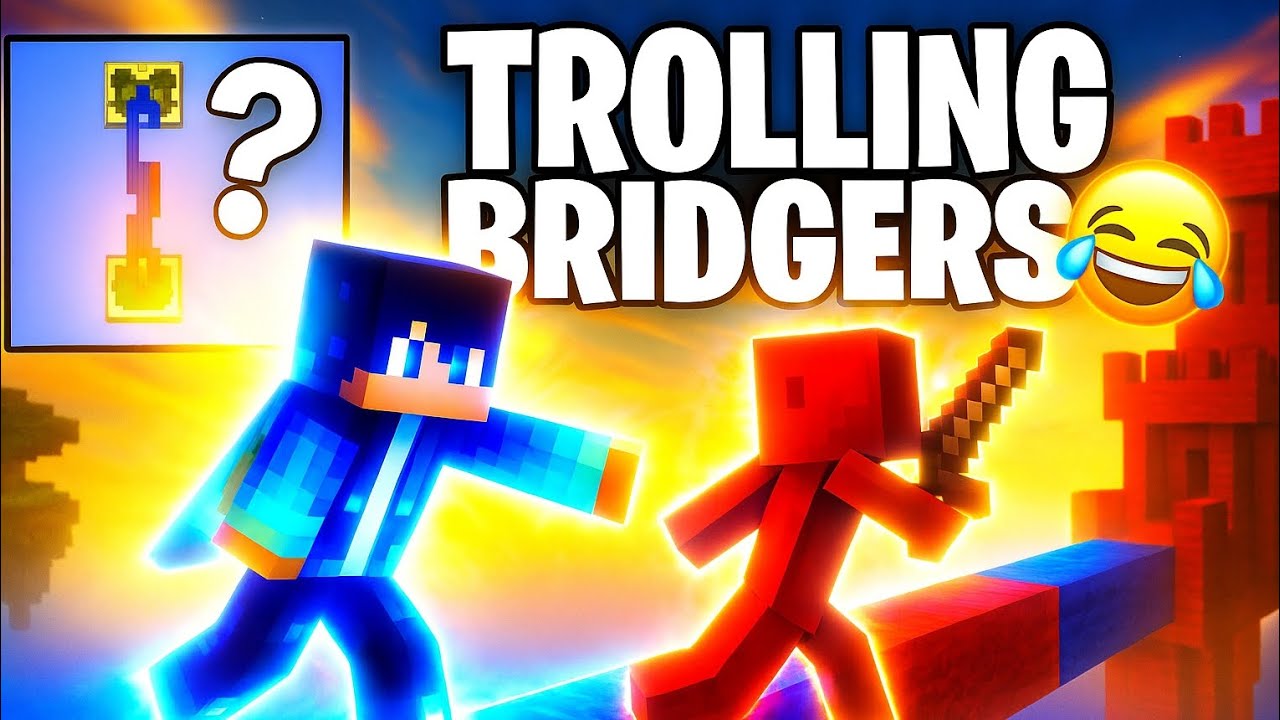 Minecraft The bridge gameplay in Cubecraft 🔥 - YouTube