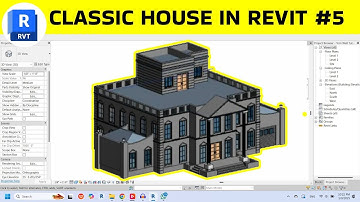 Revit Complete Project #23: Modeling a Classic House - Part 5