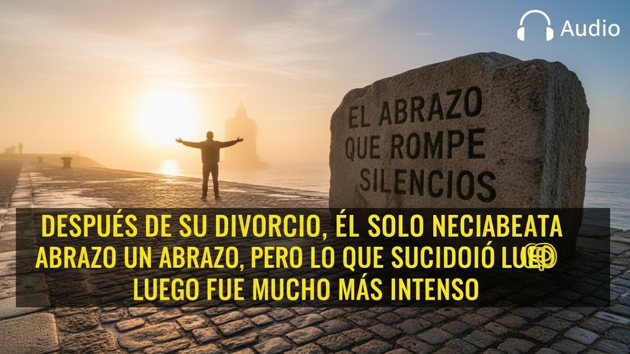 TRAS SU DIVORCIO SOLO NECESITABA UN ABRAZO, PERO LO QUE PASÓ DESPUÉS FUE MUCHO MÁS INTENSO.