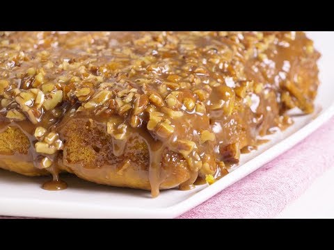 Caramel-Pecan Pumpkin Pull-Aparts