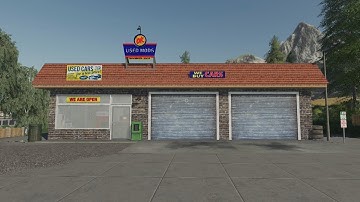 OK USED DEALERSHIP - Farming Simulator 2019 - Workshop [FS 19 LS 19 Placeable Building Object Mod]
