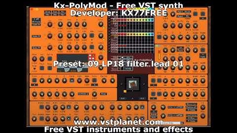 Kx-PolyMod - Free VST synth - vstplanet.com