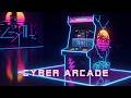 Cyber Arcade Night 🕹️ Synthwave Music for Gaming &amp; Focus 🌃 Retro Futuristic Neon Dreams | 4K