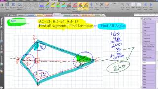 Kite: Finding Angles and Segments