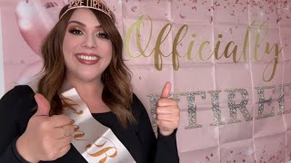 Retirement Party Essentials | Trgowaul Rose Gold Decorations Unboxing & Review