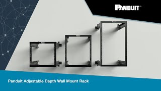 Panduit Adjustable Depth Wall Mount Rack
