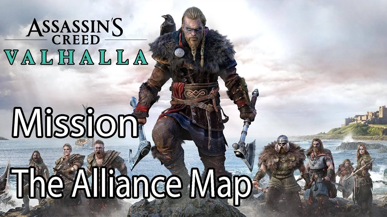 Assassin's Creed Valhalla Mission The Alliance Map