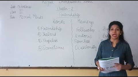 Class IV Moral Minds CH 2 Friendship Part 3