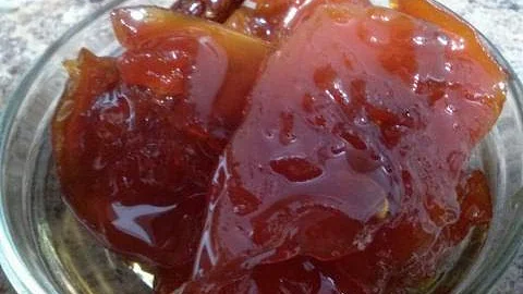 Dulce de Papaya (lLechosa) fruta bomba