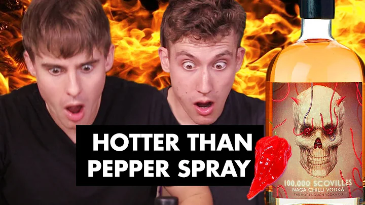 Trying the World's Weirdest Alcohols (Naga Chili V...