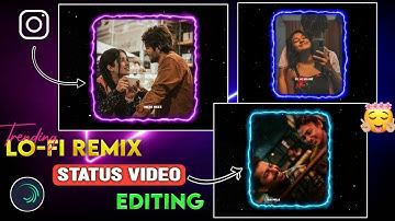 New Style Lo-fi Remix Status video editing in Alight motion | Trending Status | Lo-fi Remix status |