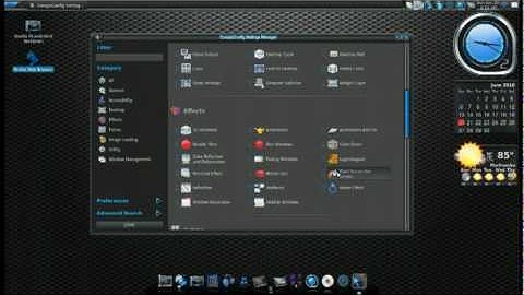 Linux Ubuntu 10.04 + Compiz Fusion + Theme + Dock.mpg
