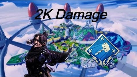 Unlocking the 2,000 DAMAGE Badge with Wraith(Apex legends PS4)