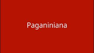 Hilary Hahn - Paganiniana