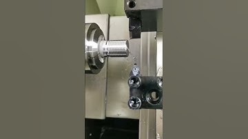 Knurling on aluminium using CNC Lathe Machine