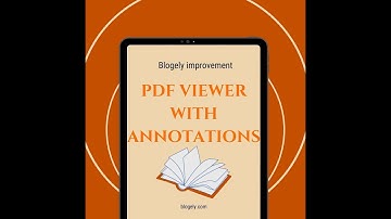 New feature!!! Blogely PDF Viewer with annotations