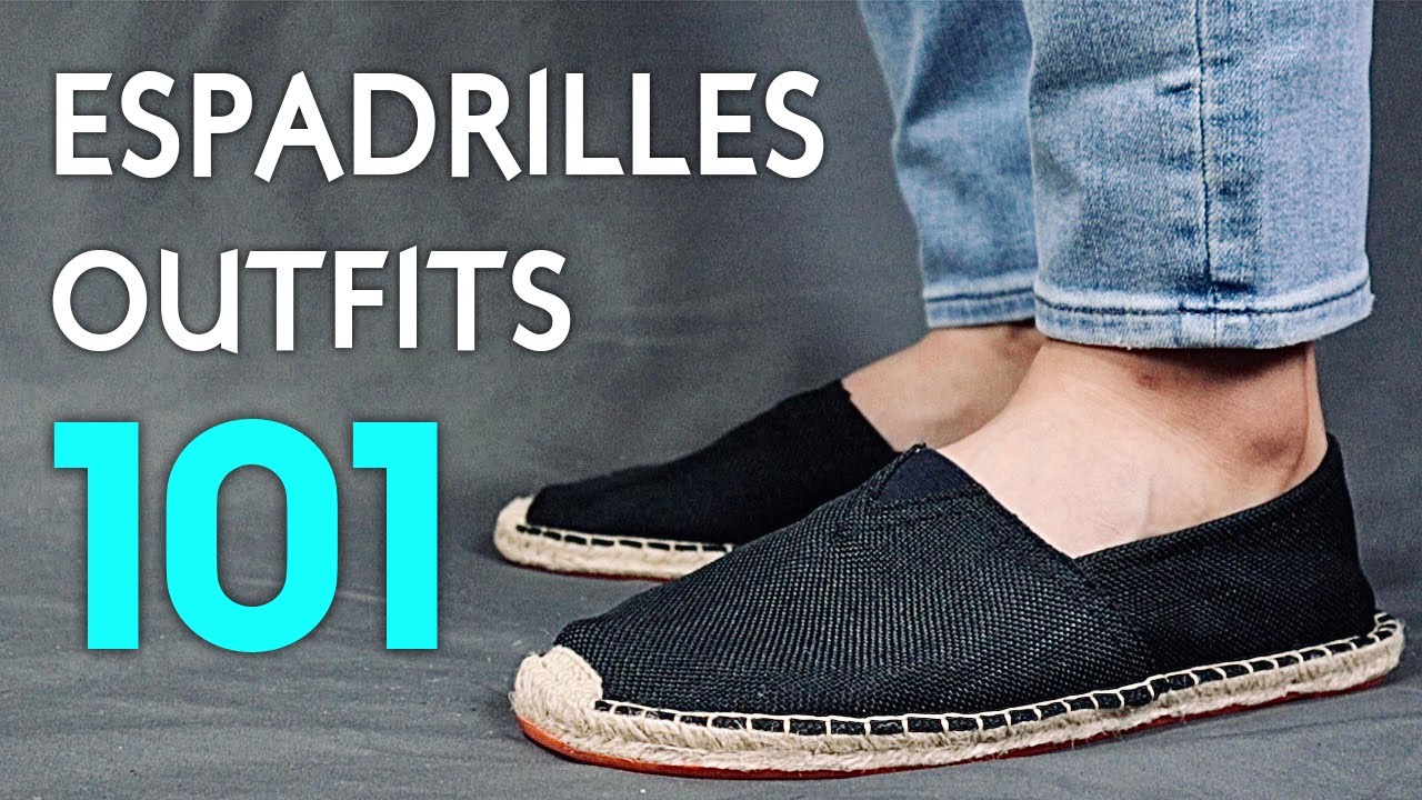 Cirkel vest patologisk 7 Ways To ROCK Espadrilles | Mens Outfit Ideas - YouTube