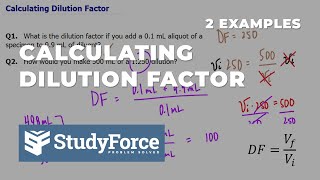 Calculating Dilution Factor screenshot 3